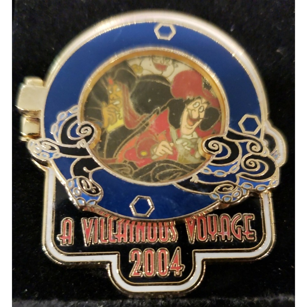 Disney Pin Captain Hook Peter Pan Villains DCL Villainous Voyage LE 750 32500